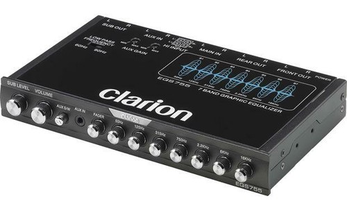 New clarion eqs755 car - eq,