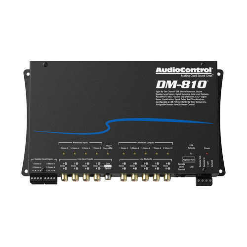 Audiocontrol 810 dsp matrix - dm-810,