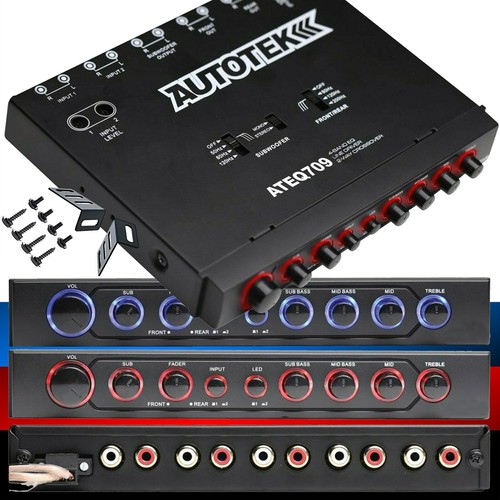 Autotek car audio equalizer - audio,