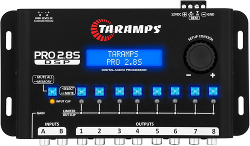Taramps pro black dsp - 2.8s,
